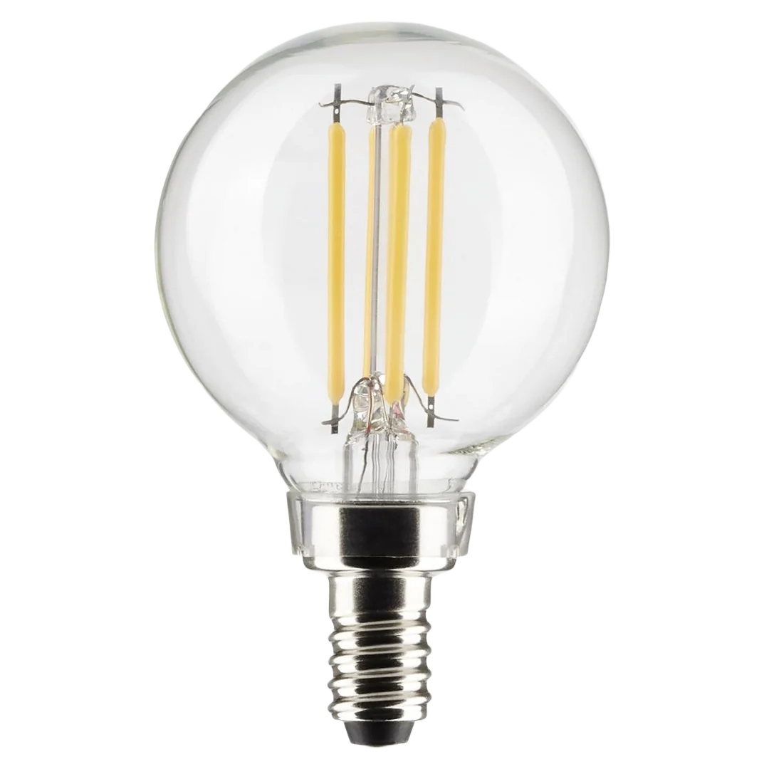 Traditional Satco 4 Watt Candelabra Base LED Light Bulb World-Class