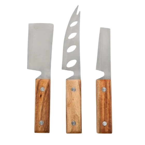 High-Grade True Brands Twine Rustic Cheese Tool Set 3 Pieces Selected