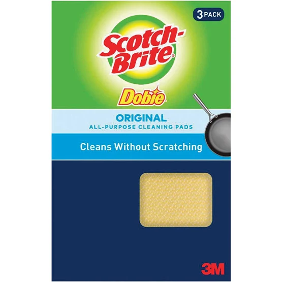 Original Design Scotch-Brite Dobie Cleaning Scouring Pad 3-Pack Expertly Made