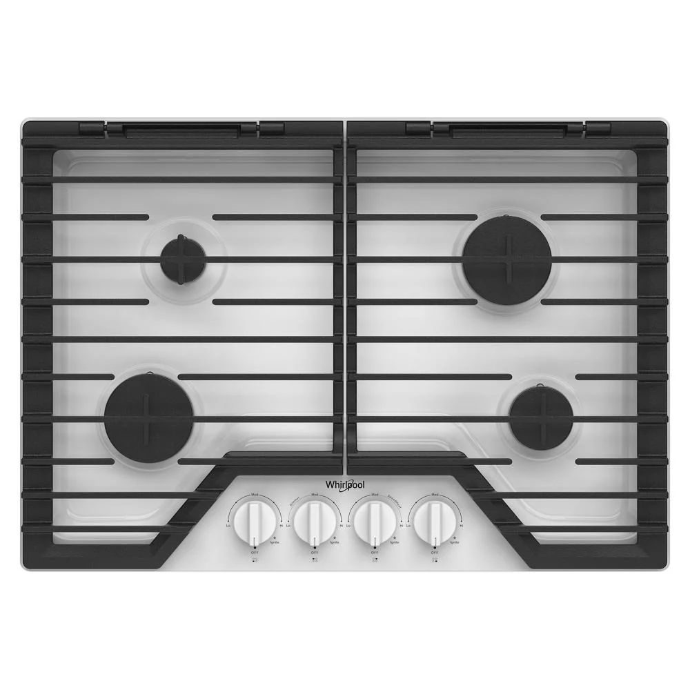 High-Grade 30-inch Gas Cooktop with EZ-2-Lift™ Hinged Cast-Iron Grates Premium Material