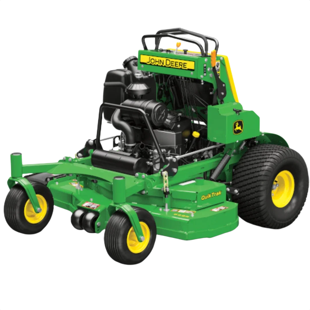 Responsible John Deere 648R QuikTrak Stand-On Mower with 48-in Deck and Tweel Smooth