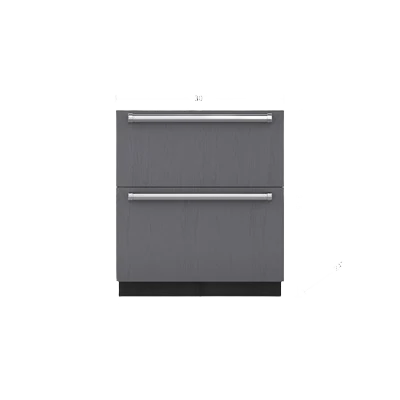 Artisan Sub-Zero 30 Refrigerator Drawers – Panel Ready Optimized