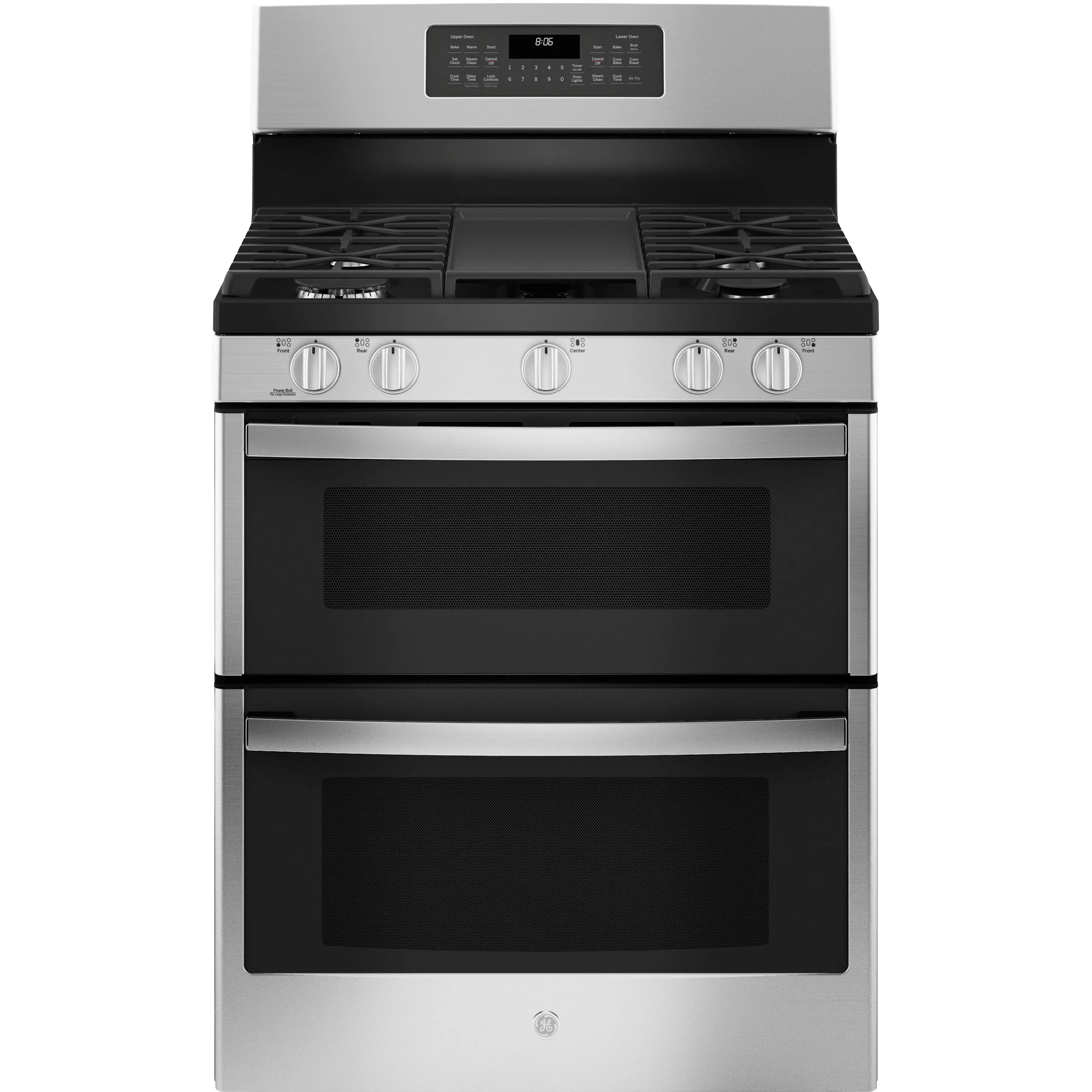 High-Grade GE 30 -Standing Gas Double Oven Convection Range Elegant