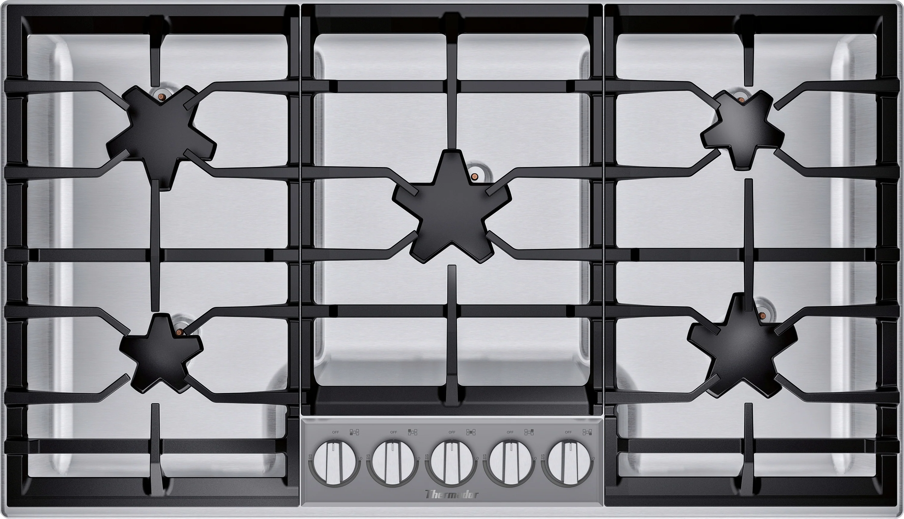 Reliable Masterpiece® Gas Cooktop 36” Stainless Steel Specialty