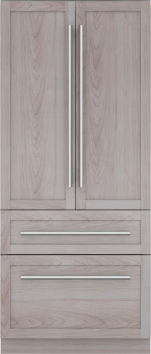 Smart dom® Built-in French Door Bottom zer 36” Panel Ready Selected
