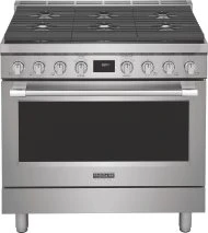 Elegant 36 Dual-Fuel standing Range Verified