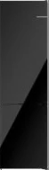 Prestigious 800 Series -standing fridge-zer with zer at bottom glass door 24” Black Total No Frost Premium