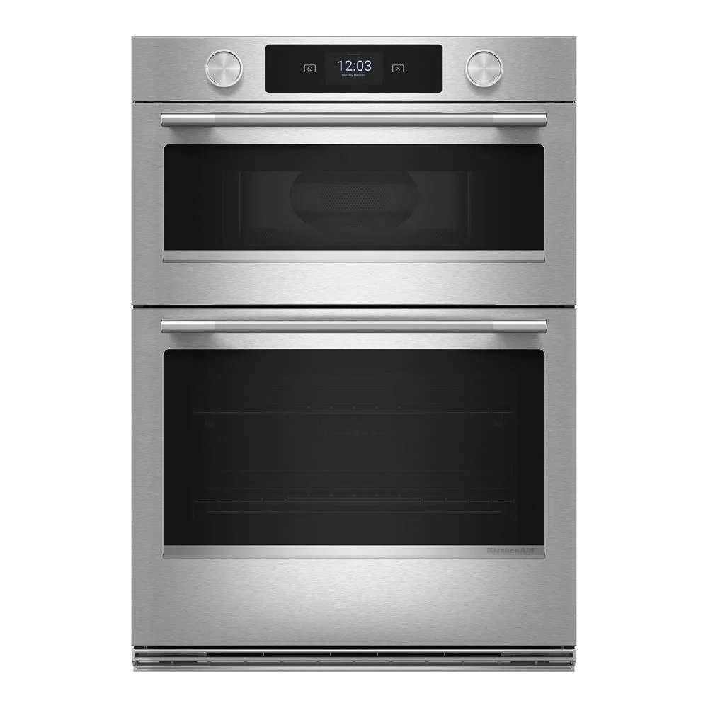 Minimalist 30-inch Smart Electric Combo Wall Oven with Assisted Cooking Modes – PrintShield™ Finish Carefully Designed