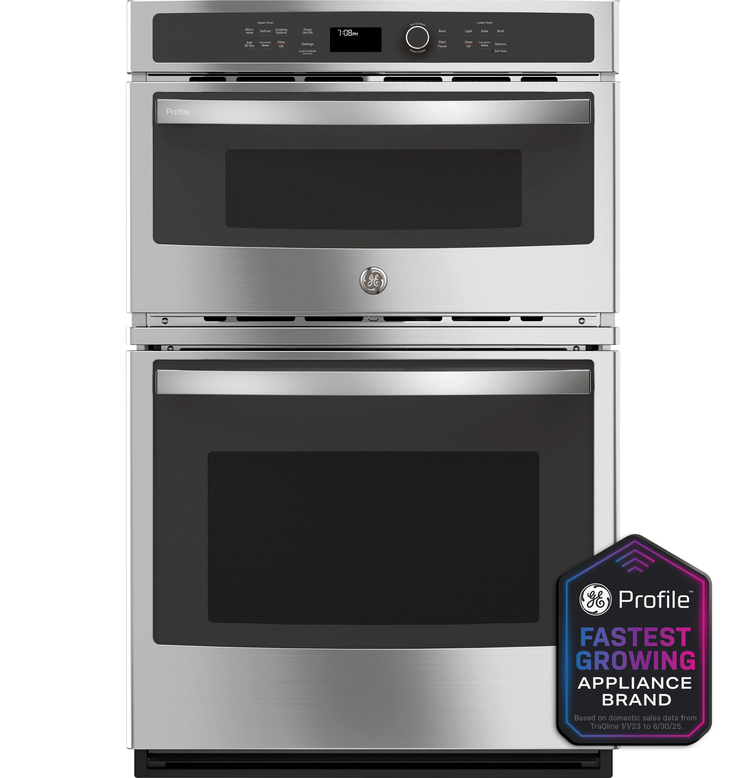 Traditional GE Profile™ 27 Built-In Combination Convection Microwave Convection Wall Oven First-Class