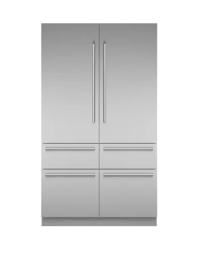 Exclusive dom® Built-in French Door Bottom zer Stainless Steel Luxury