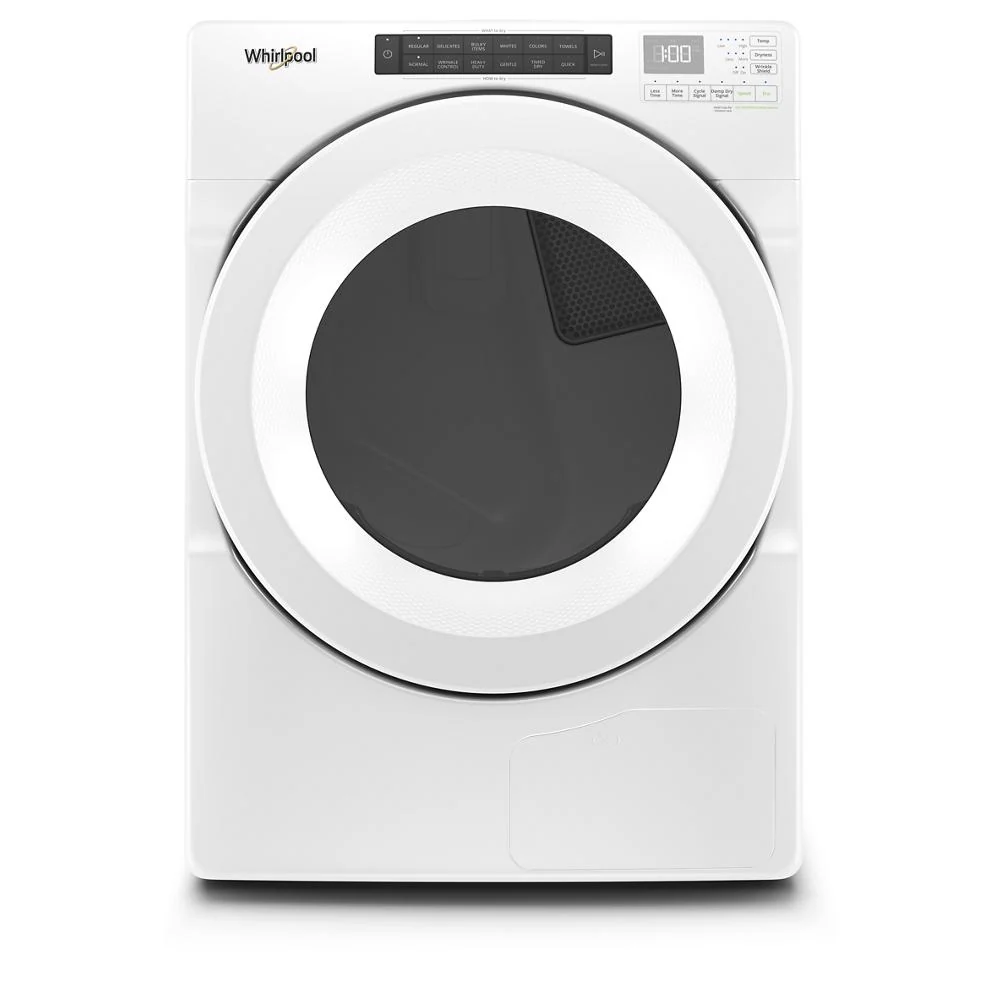 Premium 7.4 cu.ft Front Load Heat Pump Dryer with Intiutitive Touch Controls Advanced Moisture Sensing Relaxed