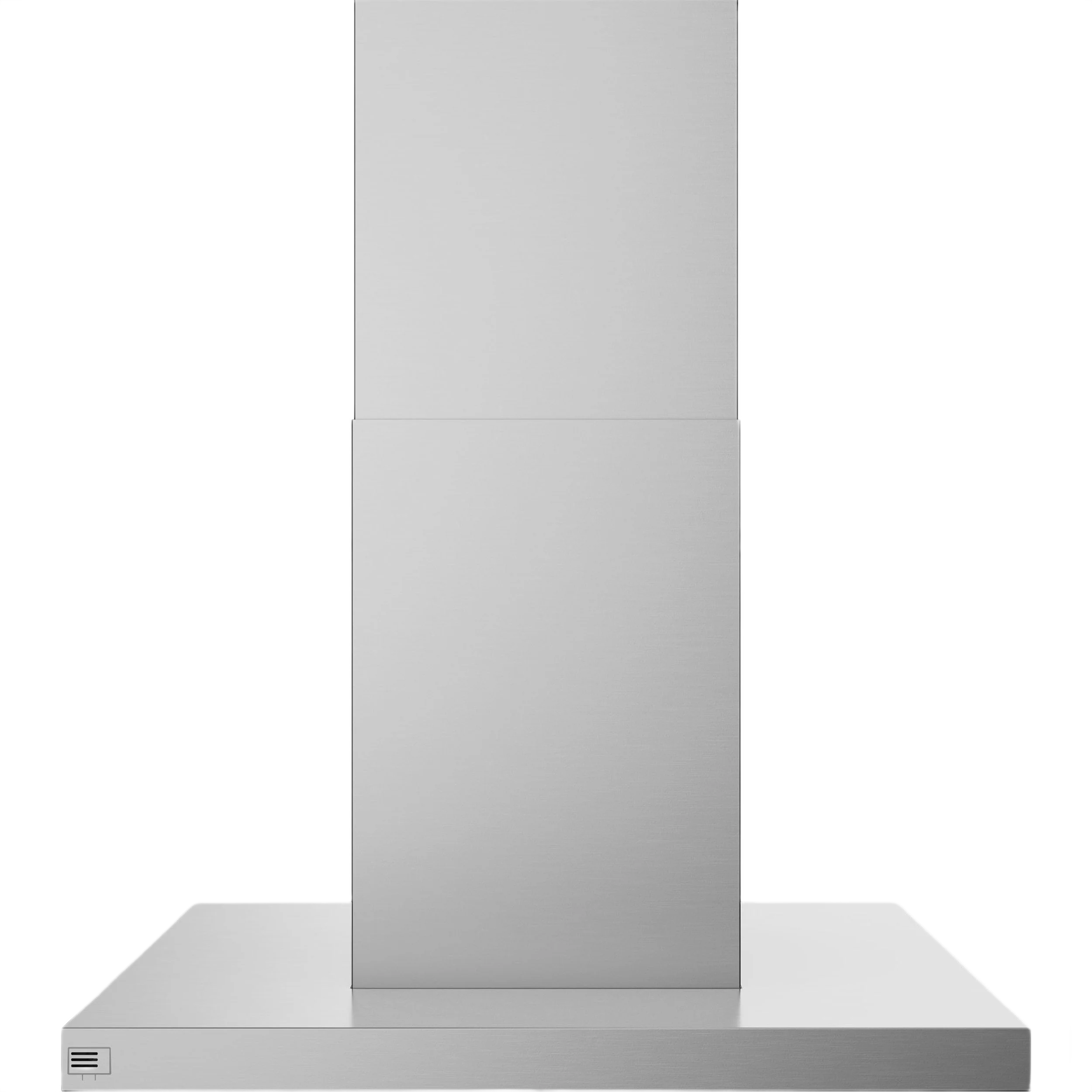Lightweight 36 Designer Island-Mount Chimney Vent Hood with Clean Air Sensors Sustainable