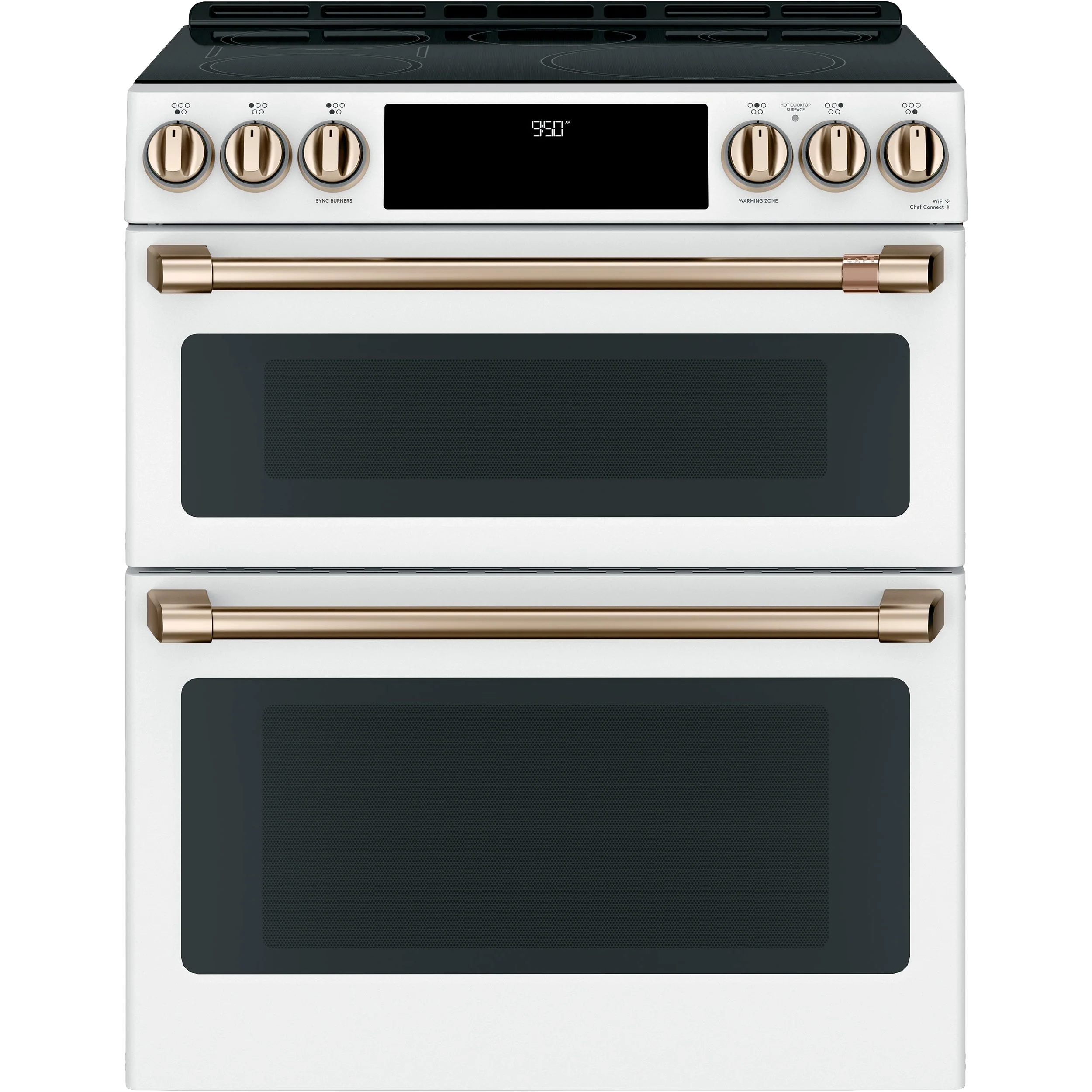 Original Design CAFÉ™ 30 Smart Slide-In Front-Control Induction and Convection Double-Oven Range Fine