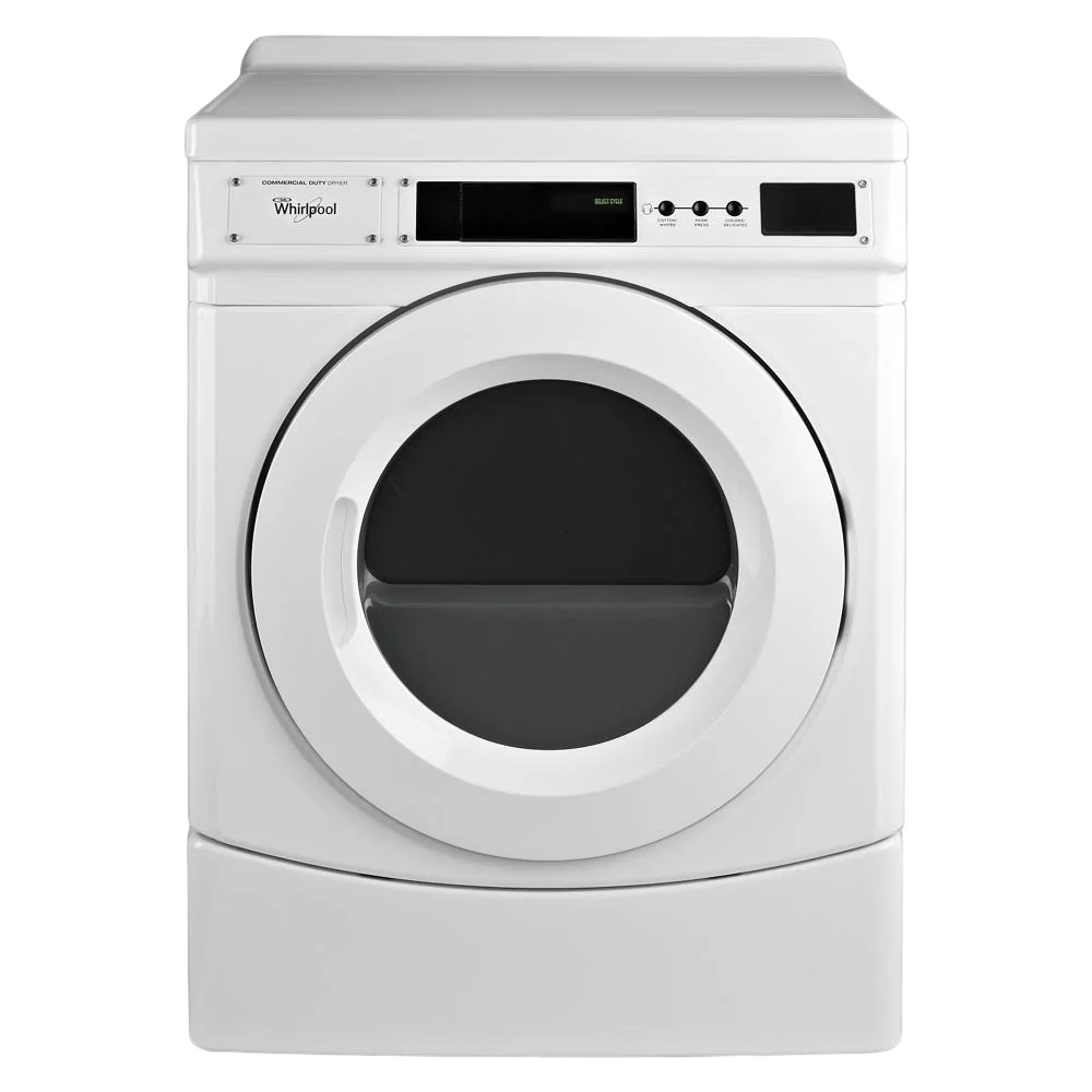 Traditional 27 Commercial Electric Front-Load Dryer Non-Vend Smooth
