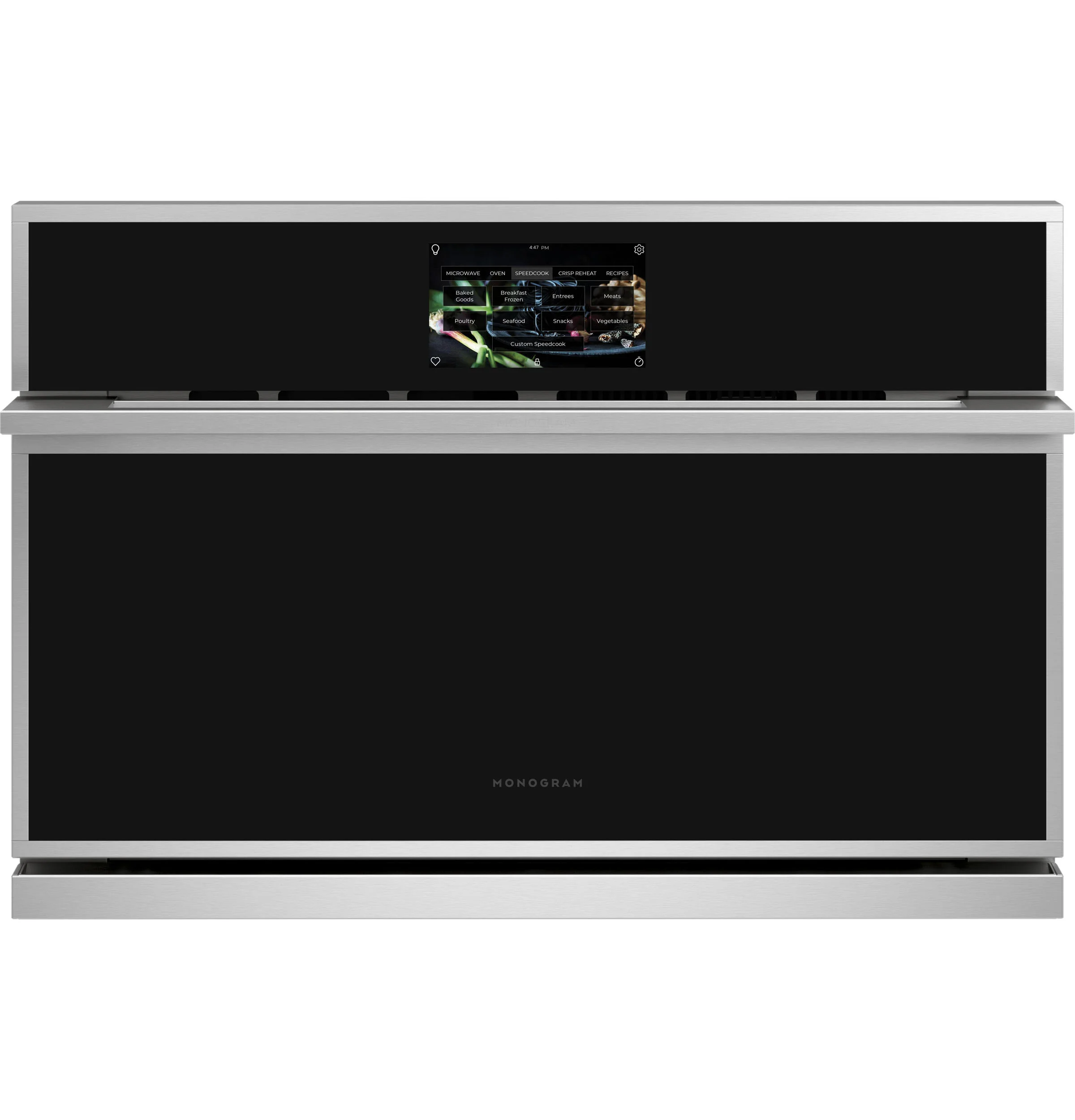Outstanding Monogram 30 Minimalist Five-in-One Wall Oven with 240V Advantium® Technology User-Friendly