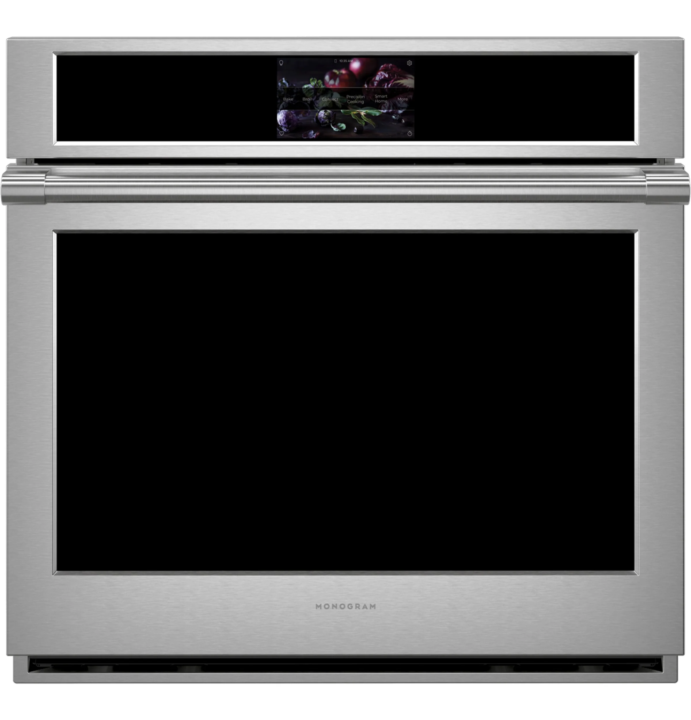 Premium Material Monogram 30 Statement Single Wall Oven Green