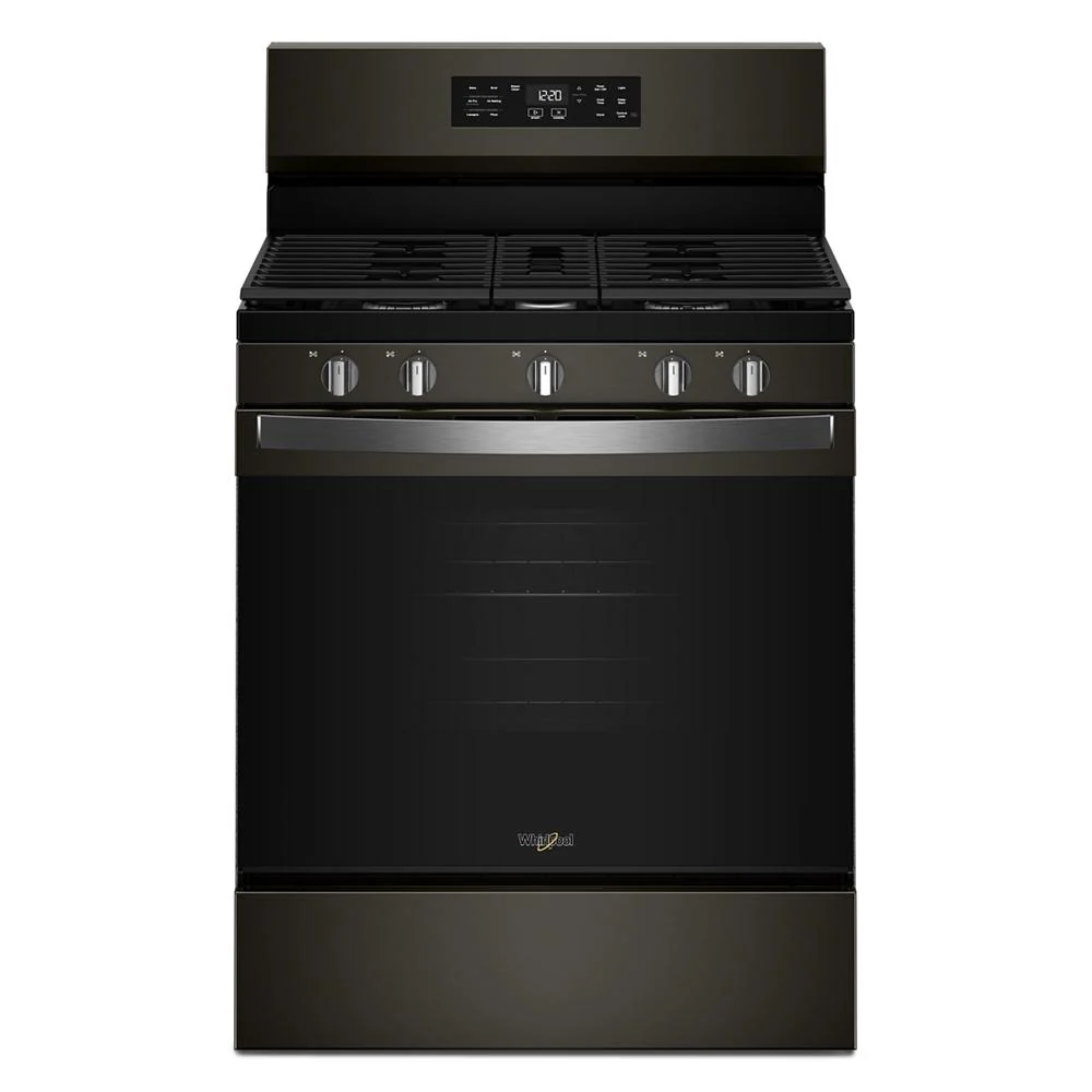 Relaxed 30-inch Gas Range with Air Cooking Technology and Steam Clean Sustainable