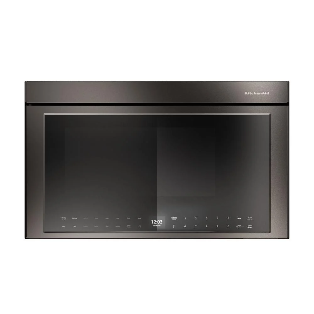 High-End Multifunction Over-the-Range Microwave Oven with Flush Built-In Design Consistent