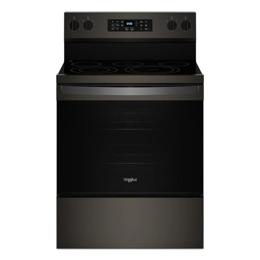 Minimalist 30-inch Energy Star Electric Range with Air Cooking Technology No Preheat Air Fry and Air Baking and Self Clean Responsible