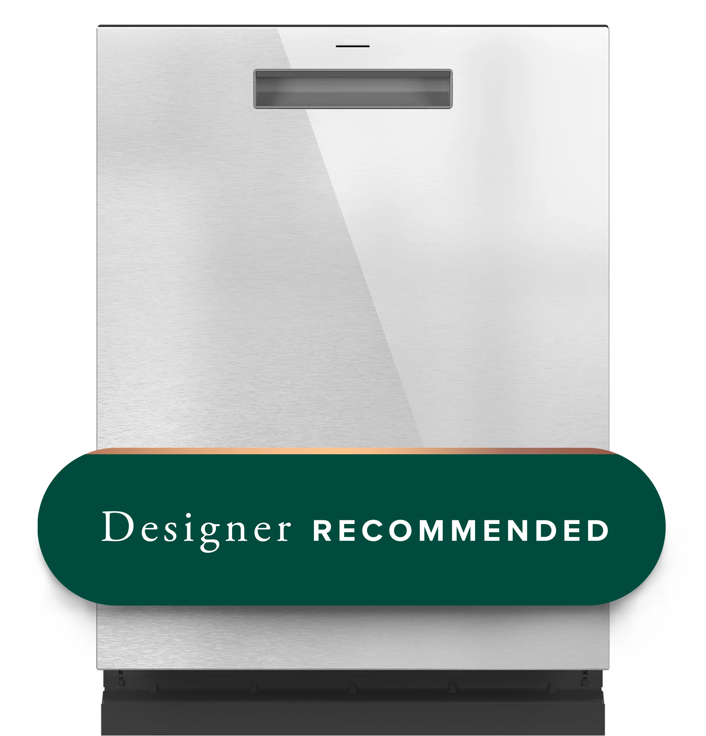 Artisan CAFÉ™ CustomFit ENERGY STAR Stainless Interior Smart Dishwasher with Ultra Wash Top Rack and LED Lights 39 dBA in Platinum Glass Refined