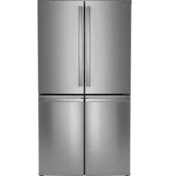Certified GE Profile™ ENERGY STAR® 28.4 Cu. Ft. Quad-Door Refrigerator with Dual-Dispense AutoFill Pitcher and Door in Door Refined