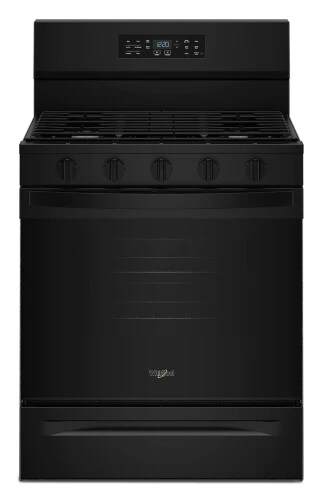 Innovative 30-inch Gas Range with Air Cooking Technology and EZ-2-Lift™ Hinged Grates Secure