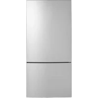 Durable GE® ENERGY STAR® 17.7 Cu. Ft. Counter-Depth Bottom-zer Refrigerator Fine Crafted