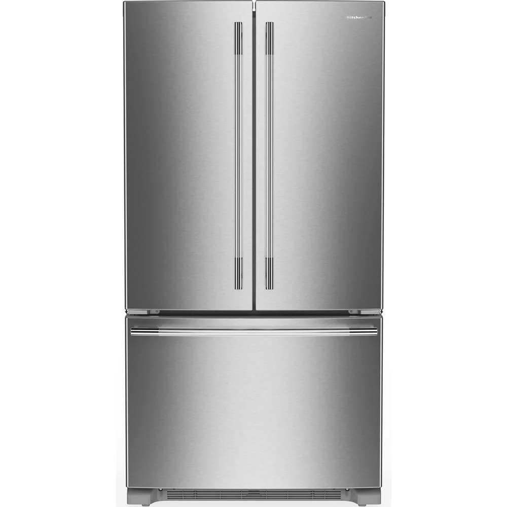 Smart 20 Cu. Ft. 36-Inch Counter-Depth French Door Refrigerator with Internal Water Dispenser Versatile