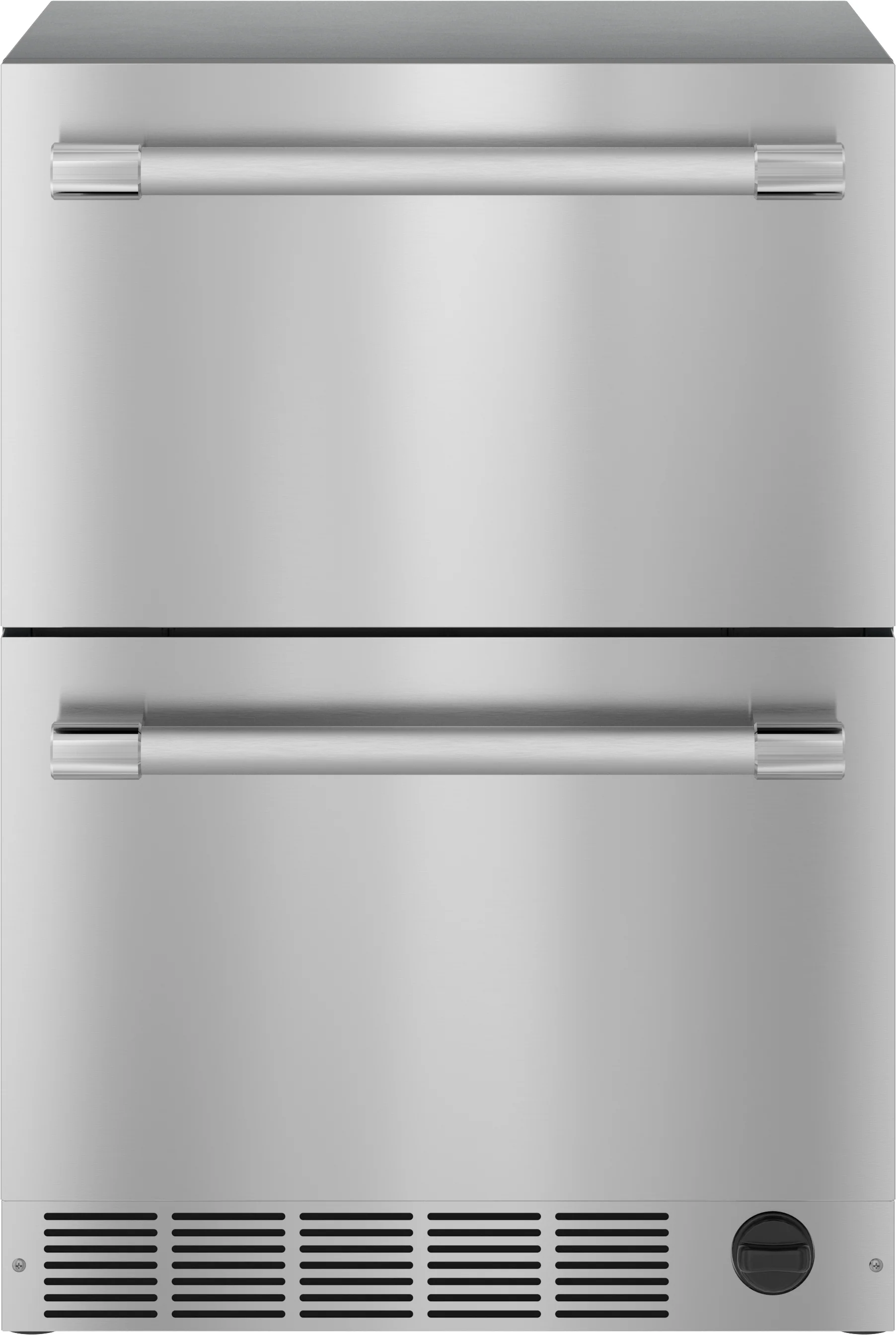Consistent dom® Under Counter Combo Drawer Refrigerator zer 24” Stainless Steel Effective