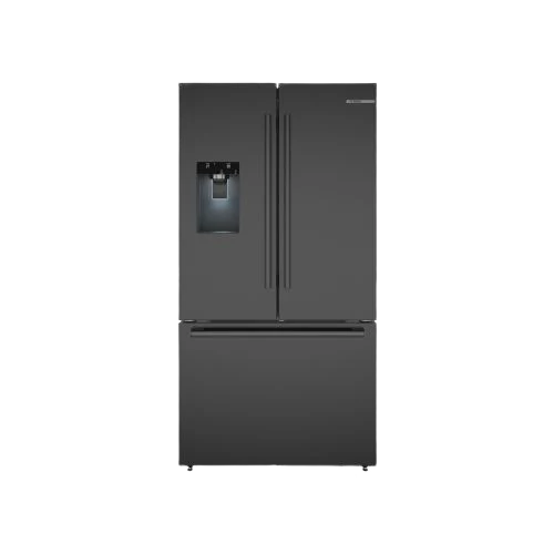 Trusted 500 Series French Door Bottom Mount Refrigerator 36” Black Stainless Steel Sustainable