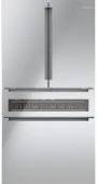 Selected 800 Series French Door Bottom Mount Refrigerator Glass door 36” Stainless Steel Casual