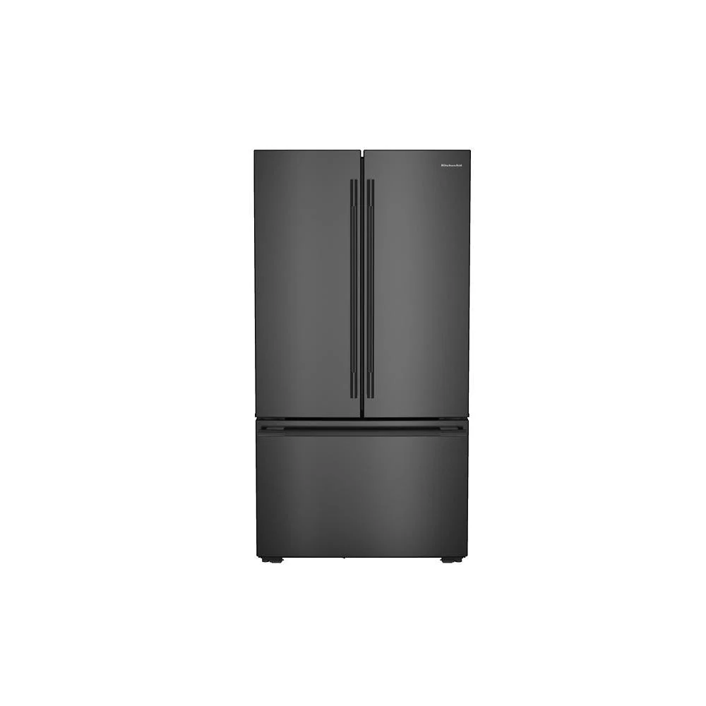 Advanced 24 Cu. Ft. 36-Inch Counter-Depth French Door Refrigerator with Internal Water Dispenser in Black Ore Superior