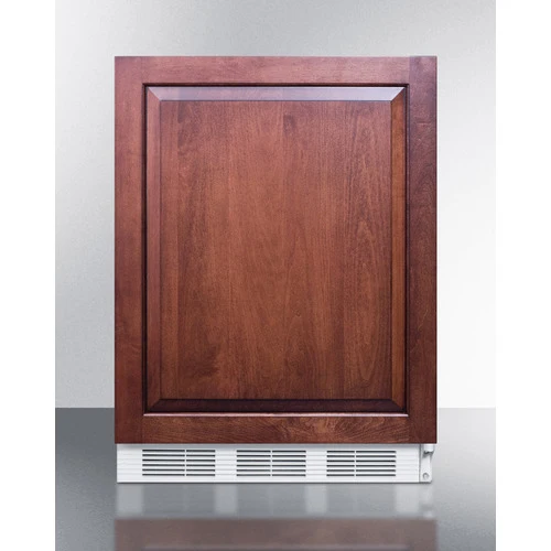 Luxury 24 Wide Built-In All-Refrigerator ADA Compliant – Left Hand Door Panel Not Included Smooth