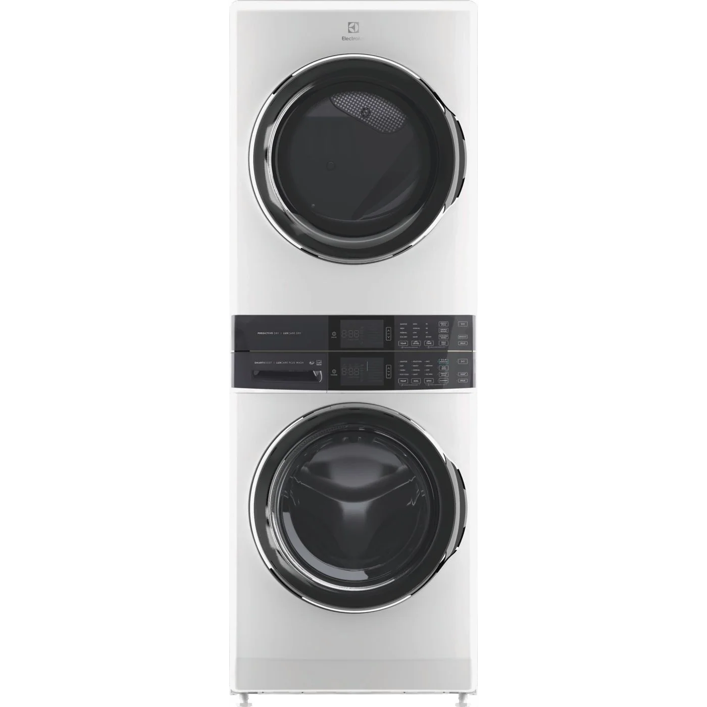 Exceptional Laundry Tower Single Unit Front Load 4.5 Cu. Ft. Washer 8 Cu. Ft. Gas Dryer Long-Lasting