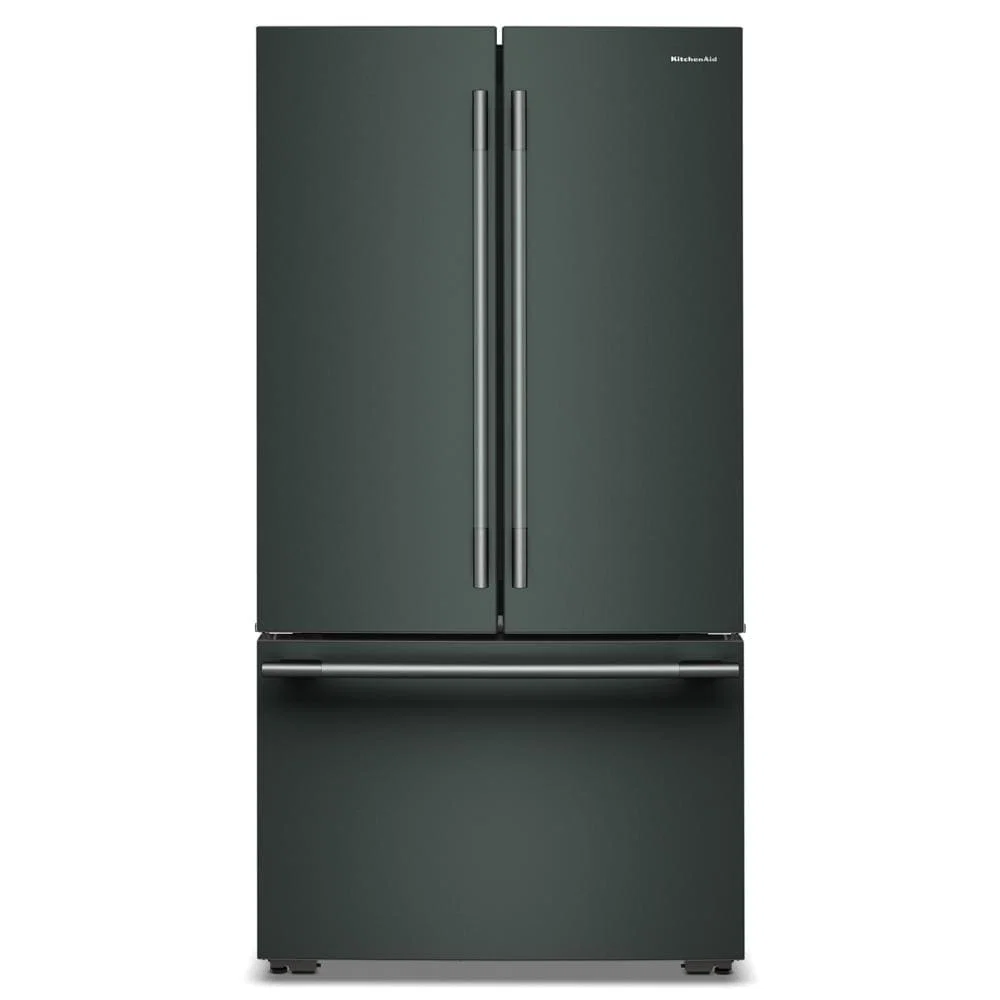 Trendy 24 Cu. Ft. 36-Inch Counter-Depth French Door Refrigerator with Internal Water Dispenser in Juniper Stylish