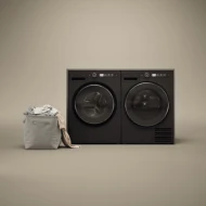 Exceptional 5-Series Steel Seal™ Washing Machine W5XLG Load Capacity 24.3 lb – Graphite Black Top-Quality