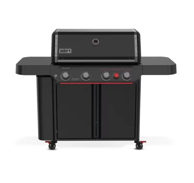 Specialty Weber Genesis E-430 Gas Grill Stealth Edition Liquid Propane Solid