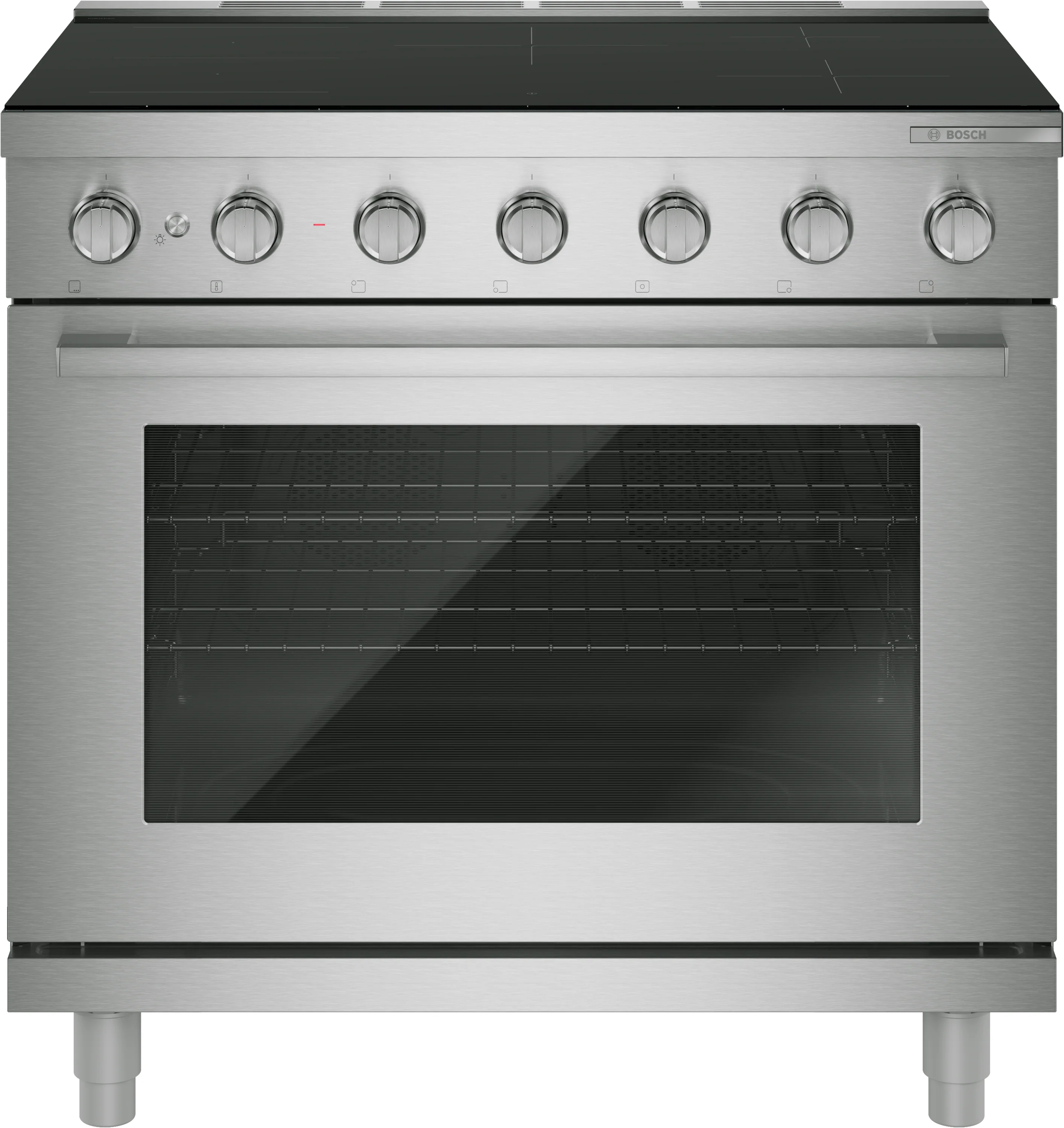 Genuine 500 Series Induction standing range 36” Stainless Steel Specialty