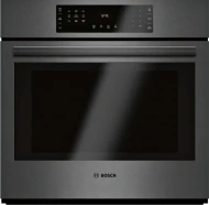 Powerful 800 Series Single Wall Oven 30” Black Stainless Steel Original Design