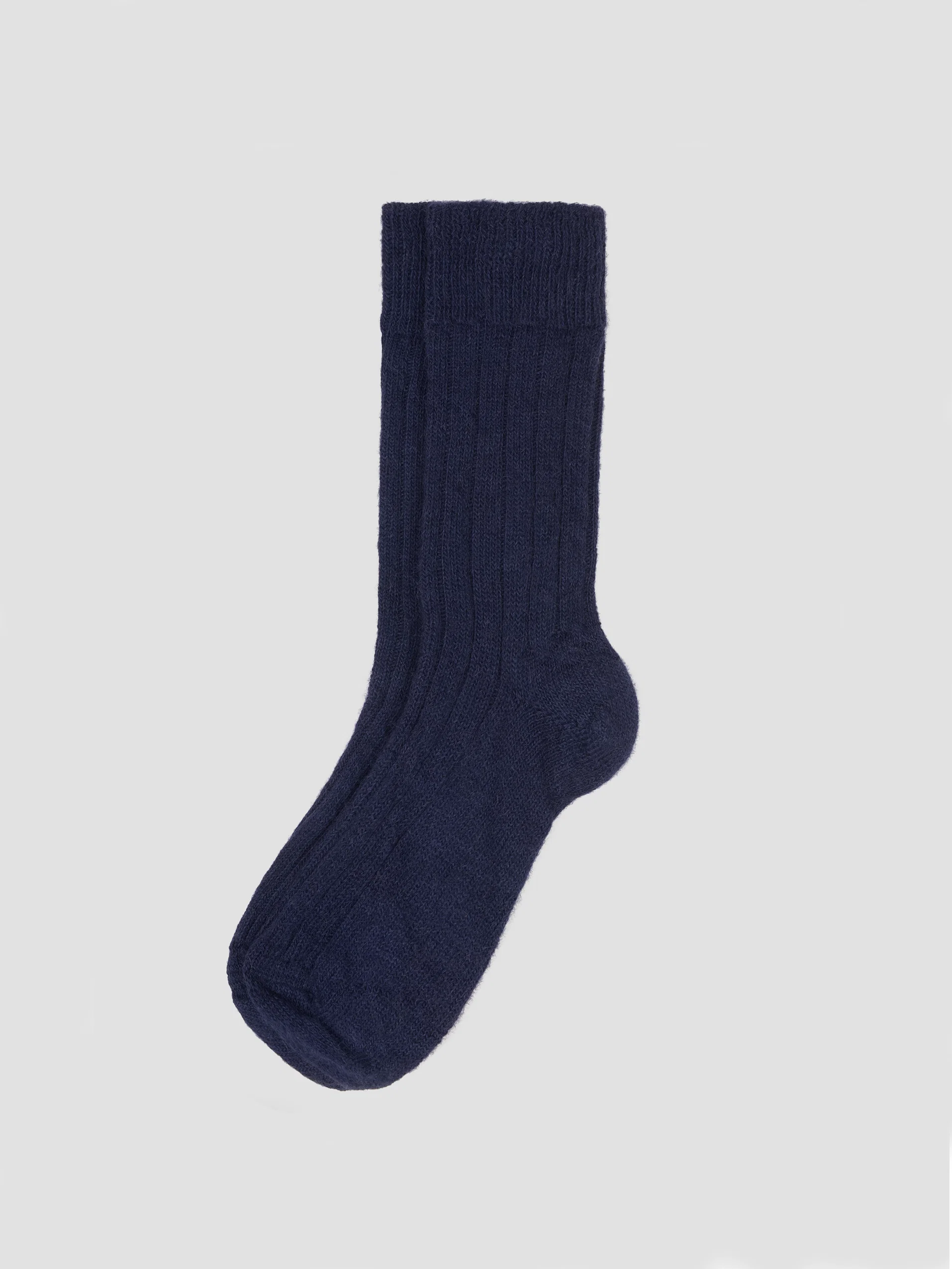 Practical Navy Alpaca Socks Reusable