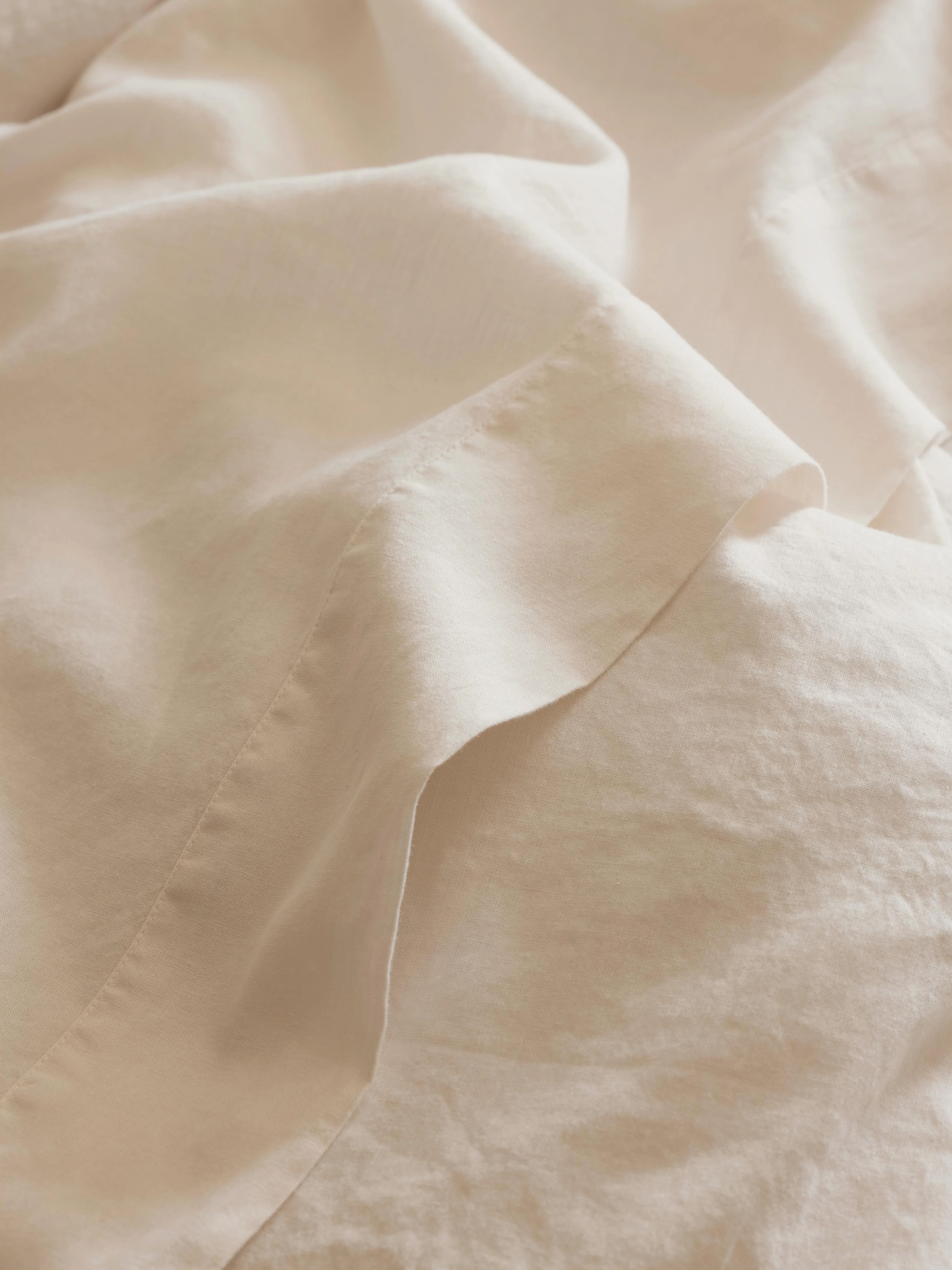 Exclusive Pearl Linen Flat Sheet Green