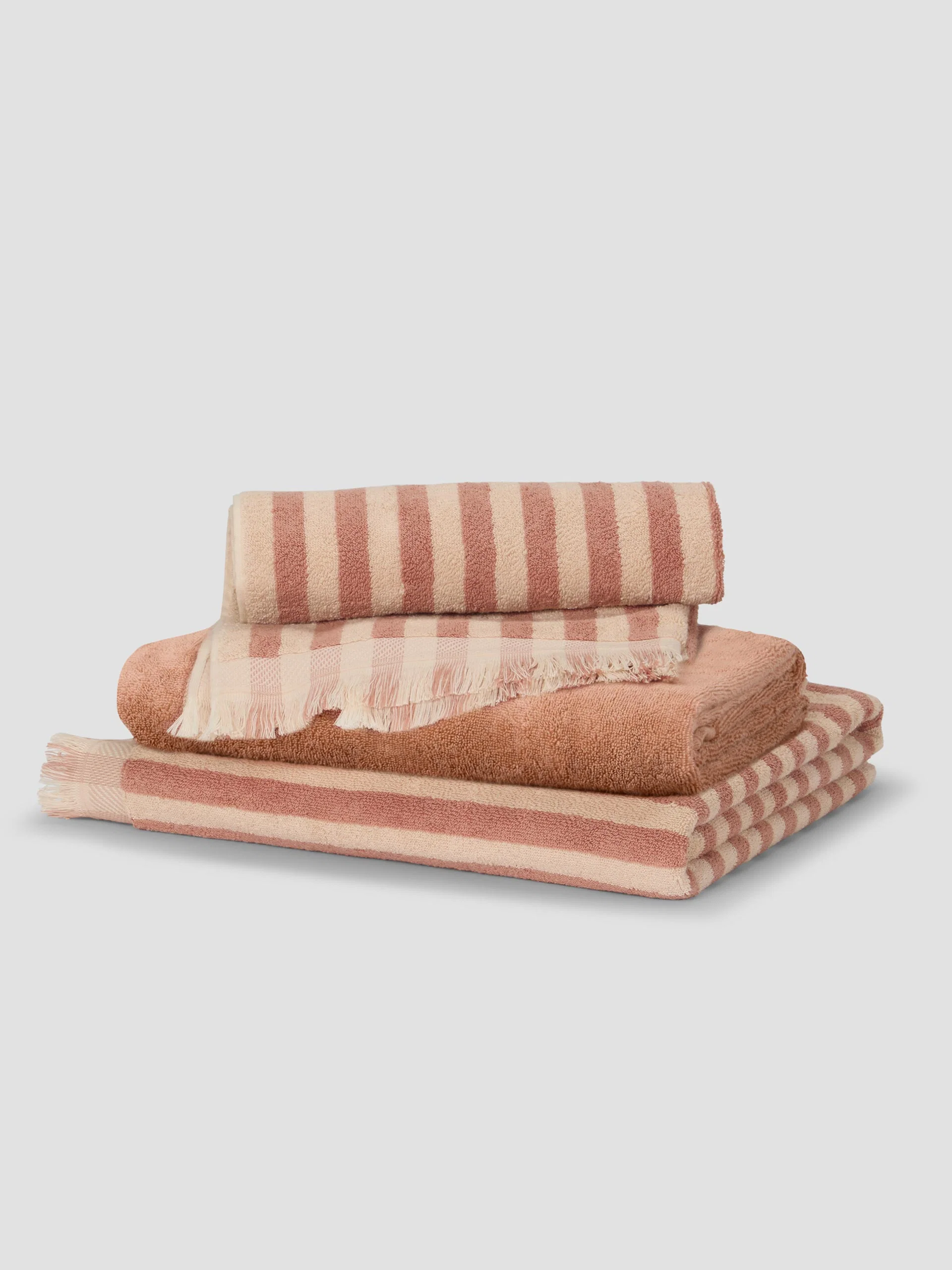 Smart Sand Shell Cotton Towel Duo Solid