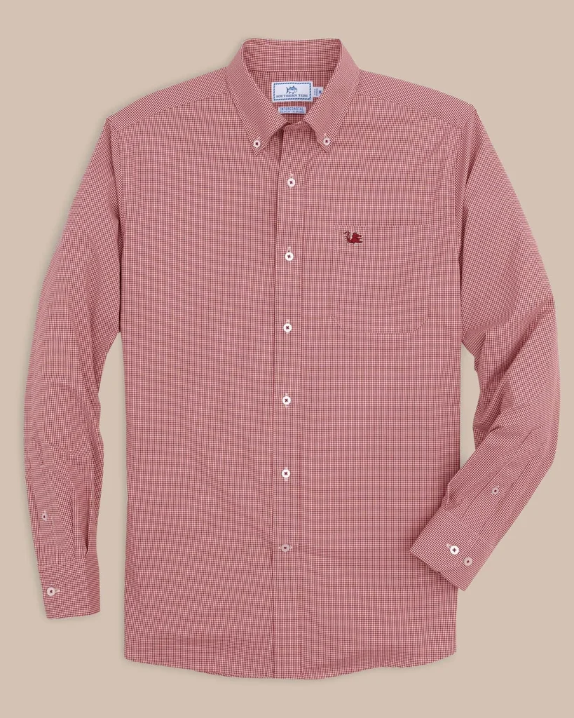 Innovative USC Gamecocks Gingham Button Down Shirt Authentic