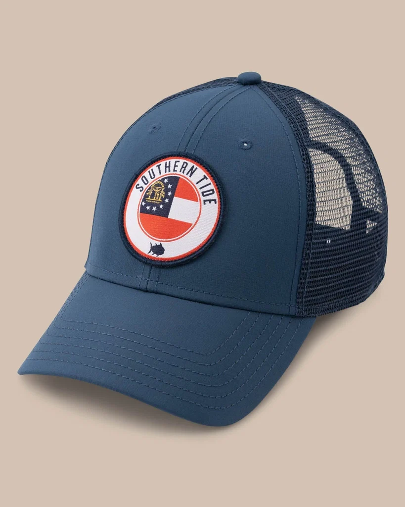 Exceptional Georgia Patch Performance Trucker Hat Premium