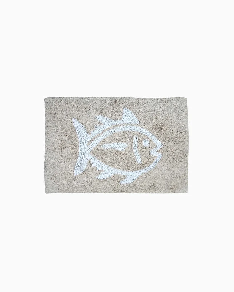 Eco-Friendly Reversible Skipjack Bath Rug – 17 W x 24 L Versatile