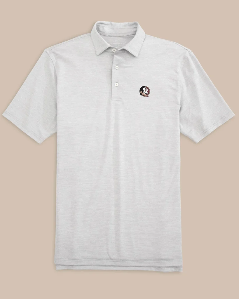 Fast FSU Seminoles Driver Spacedye Polo Shirt Original