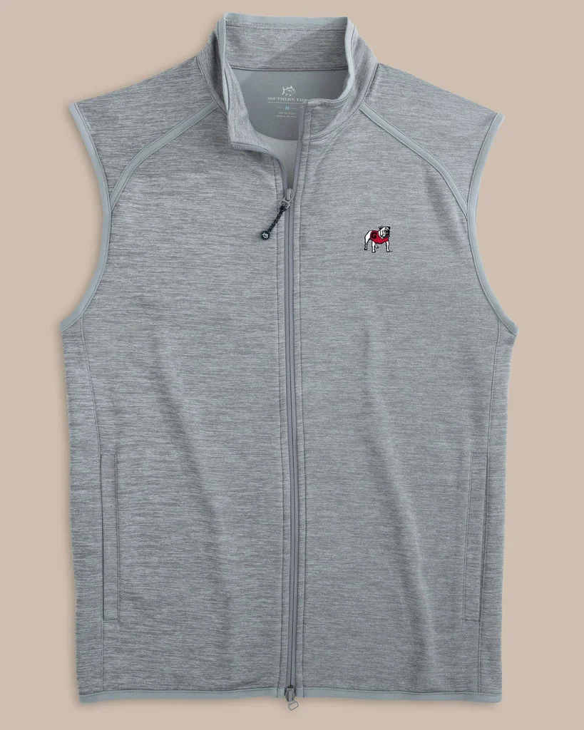 Easy-to-Use Georgia Bulldogs Baybrook Heather Vest Smooth