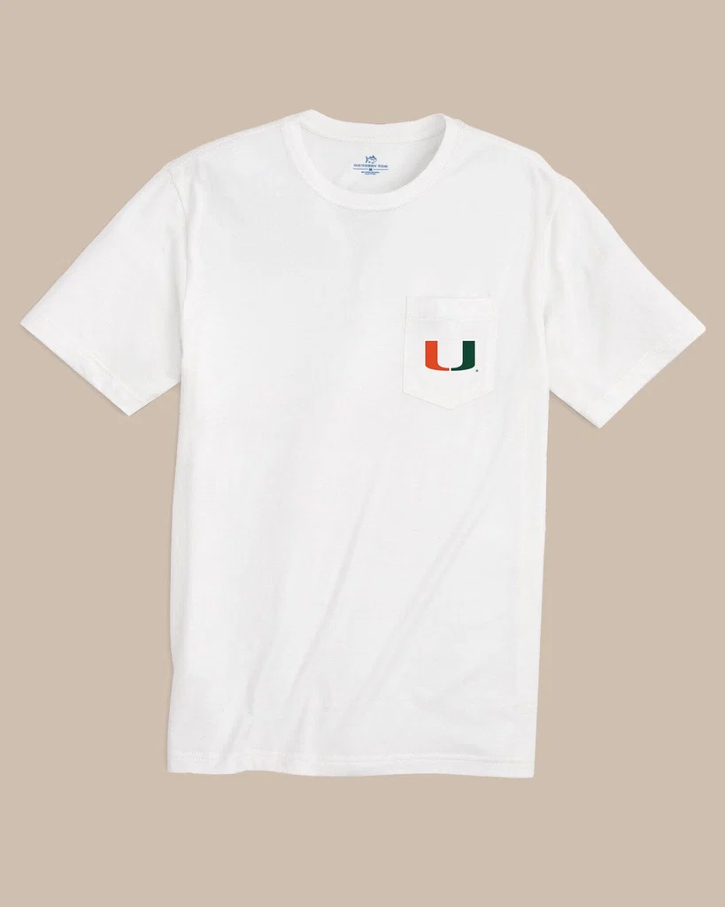 Authentic Miami Hurricanes Gameday Embroidered Short Sleeve T-Shirt Original