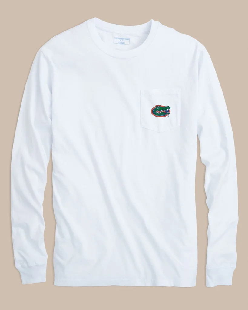 Fine Crafted Florida Gators Gameday Embroidered Long Sleeve T-Shirt Genuine