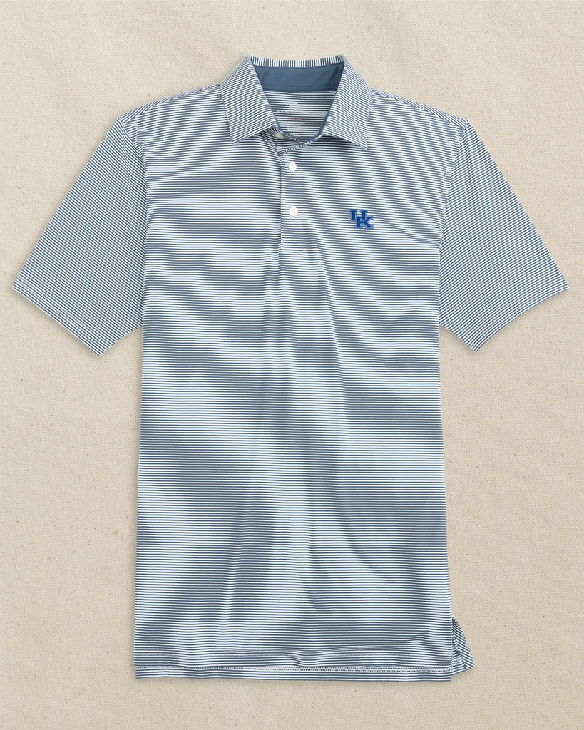 Efficient Kentucky Wildcats brrr°®-eeze Meadowbrook Stripe Polo Functional